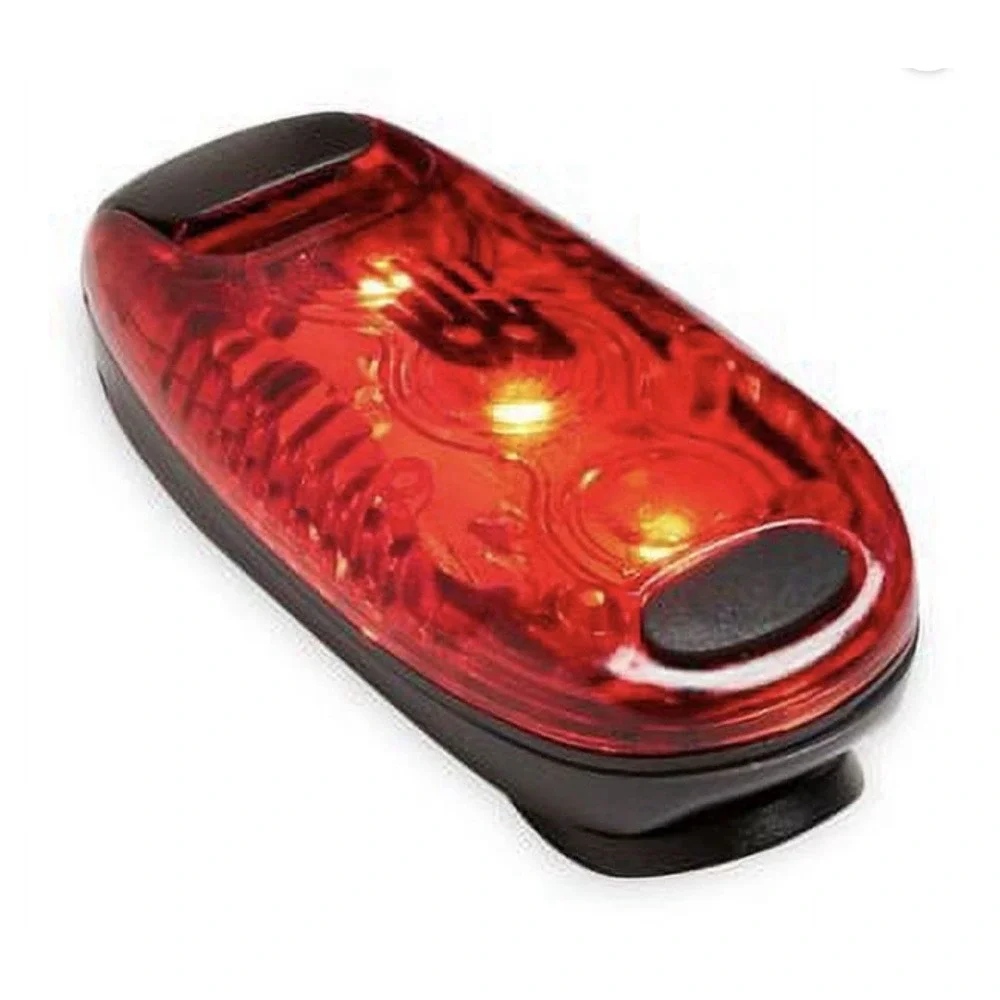 New Balance Safety Light Secure Spring Clip Attatchment Red - New